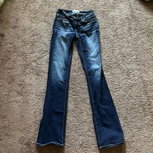 size 24 x 35 1/2 extra long BKE Stella bootcut jeans